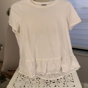 Tshirt cute white size 2